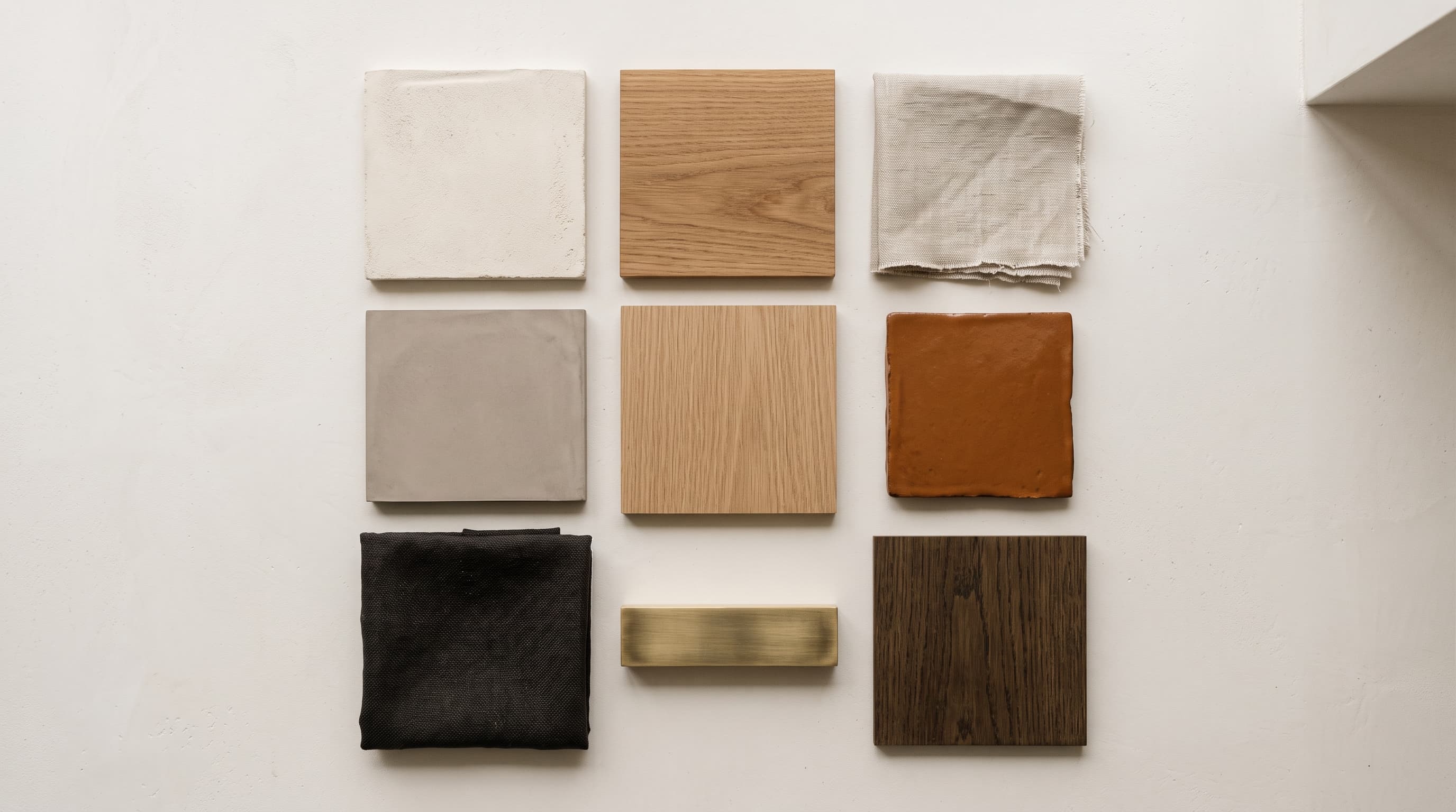 Décoration intérieure — vue d'intérieur, lumière naturelle, palette sobre.